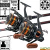 Ensemble Carp Design Slim Fighter Evo 12' 3lbs GK9000 (les 2)