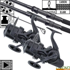 Ensemble Daiwa New Emblem Carp 10' 3.5lbs 35 SCW (les 2)