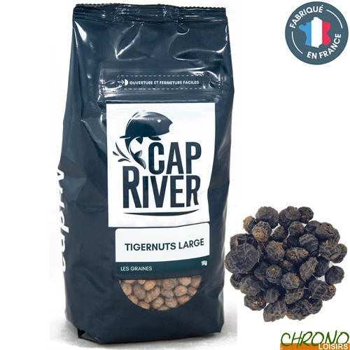 Tiger Nut Cap River Black 12-35mm 1kg 1 Tiger Nut Cap River Black 12-35mm 1kg