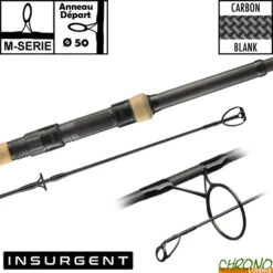 Canne Sonik Insurgent 50mm 9' 3.25lbs Full Cork