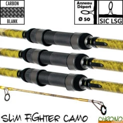 Canne Carp Design Slim Fighter Camo 50mm 13' 3.5lbs (les 3)