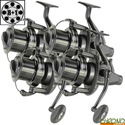 Moulinet Carp Zoom Débrayable Marshall 8000 BBC Carp (les 4) 1 Moulinet Carp Zoom Débrayable Marshall 8000 BBC Carp (les 4)