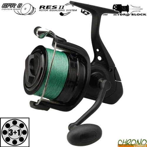 Moulinet Okuma Bomber Spod BBS-7000SB + Tresse 1 Moulinet Okuma Bomber Spod BBS-7000SB + Tresse