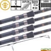 Canne Wychwood Extremis 50mm 12' 3.5lbs Full Duplon (les 4)