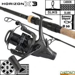 Ensemble Fox Horizon X3 12' 3.5lbs FC EOS Pro 10000