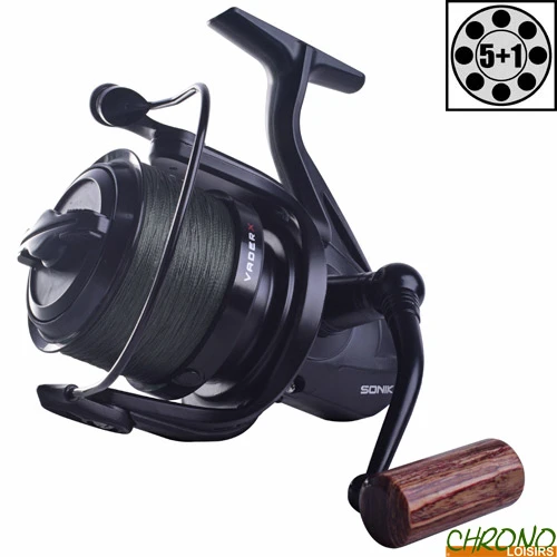 Moulinet Sonik VaderX 8000RS Spod + Tresse 1 Moulinet Sonik VaderX 8000RS Spod + Tresse